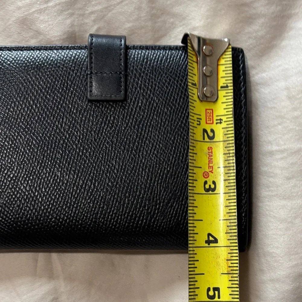 Celine Textured Black Leather Wallet - Picture 4 of 6